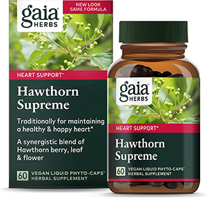 Gaia Herbs Hawthorn Supreme - Hawthorn Berry Supplement to Support Heart Health - For Use at Every Age and Stage to Sustain and Support the Heart