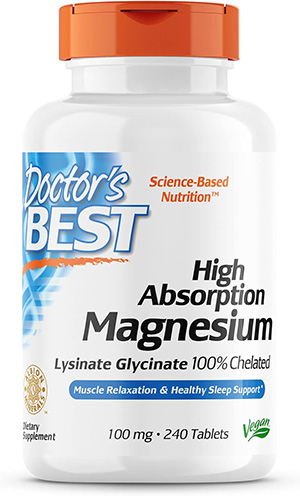 Doctor's Best High Absorption Magnesium Glycinate Lysinate