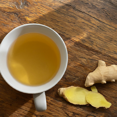 cup of ginger tea