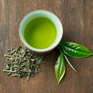 cup of green tea
