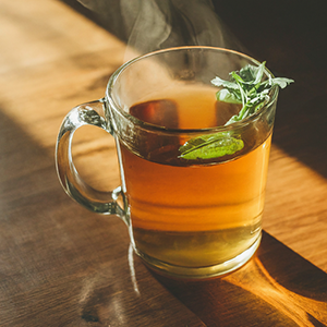 A hot cup of Oswego tea