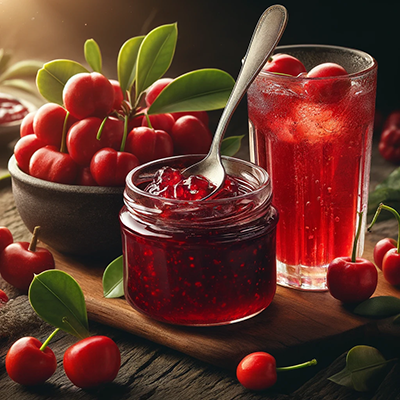 Acerola cherries for the immune system