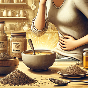 cumin seeds as a remedy for nausea