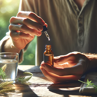 someone using gotu kola tincture