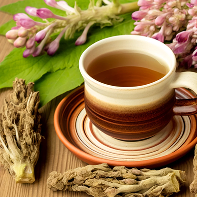 cup of gravel root tea