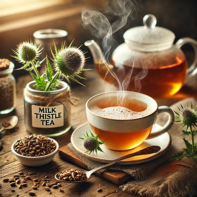 milk thistle tea