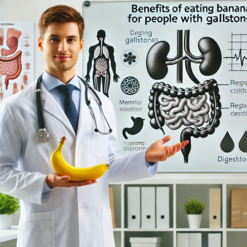 can I eat bananas with gallstones