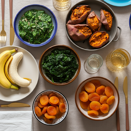 Top food sources of potassium