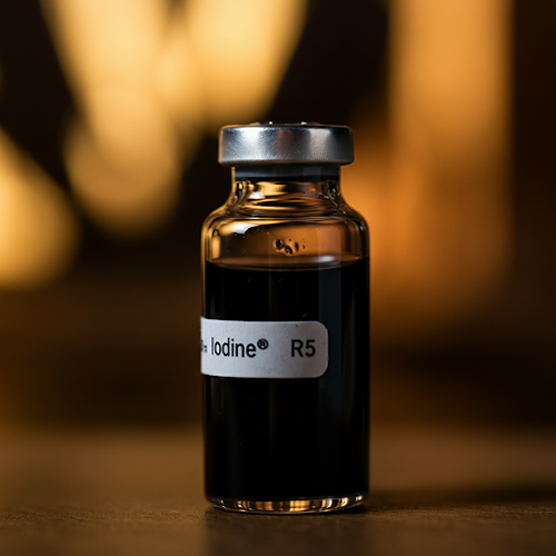 a vial of iodine
