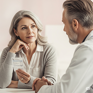 Person responsibly researching supplement information before taking colostrum vs collagen.